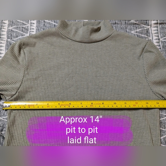 Streetwear Society size Med NWOT, long sleeve bodysuit, taupe color - Picture 6 of 10